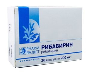 Рибавирин, капсулы 200мг, 30 шт