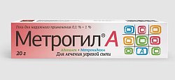 Купить метрогил а, гель для наружного применения 0,1%+1%, 20г в Нижнем Новгороде