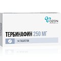 Купить тербинафин, таблетки 250мг, 14 шт в Нижнем Новгороде