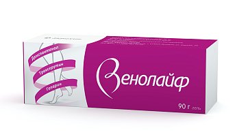 Венолайф, гель для наружного применения 0,25%+5%+2%, 90г