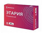 Купить этария, таблетки, покрытые пленочной оболочкой 60мг, 28 шт в Нижнем Новгороде